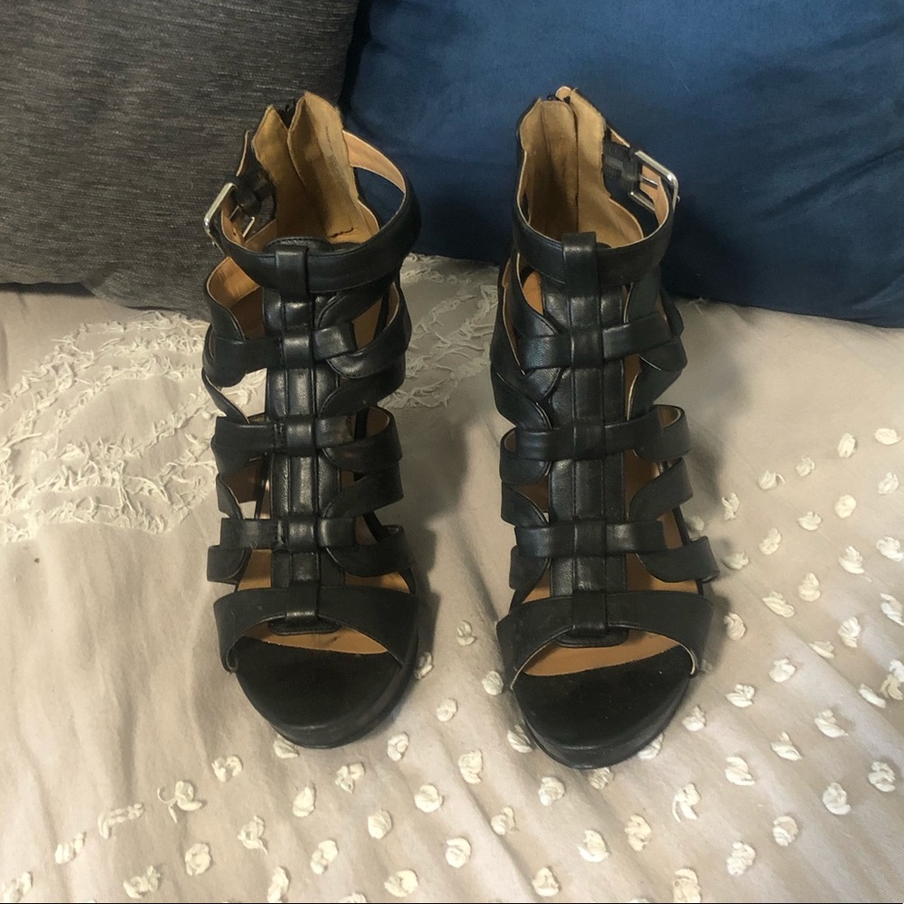 Black heels